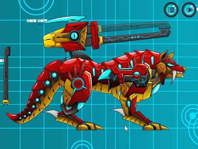 BATTLE ROBOT WOLF AGE online játék  POMU Játékok